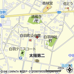 静岡県浜松市中央区白羽町1251周辺の地図