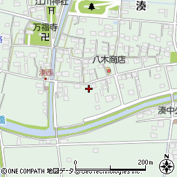 静岡県袋井市湊3731周辺の地図