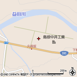島根中井工業株式会社周辺の地図