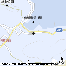 兵庫県姫路市家島町真浦2416周辺の地図