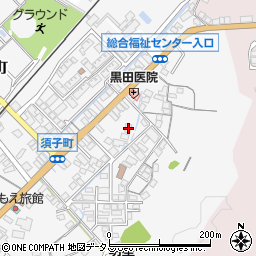 島根県益田市須子町14-3周辺の地図