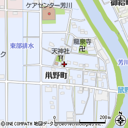 静岡県浜松市中央区鼡野町84周辺の地図