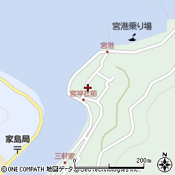 兵庫県姫路市家島町宮970周辺の地図