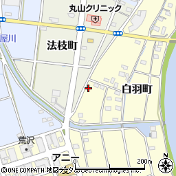静岡県浜松市中央区白羽町1472周辺の地図