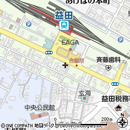 山陰合同銀行益田支店周辺の地図