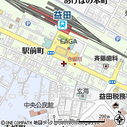 山陰合同銀行益田支店周辺の地図