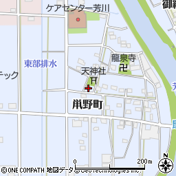 静岡県浜松市中央区鼡野町83周辺の地図