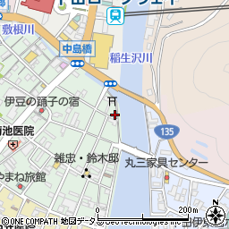 静岡県下田市一丁目7-4周辺の地図
