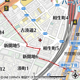 東横ＩＮＮＪＲ神戸駅北口周辺の地図