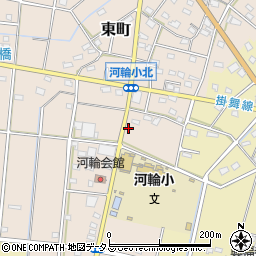 静岡県浜松市中央区東町336周辺の地図