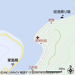 兵庫県姫路市家島町宮960周辺の地図