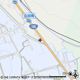 岡山県岡山市北区立田36周辺の地図