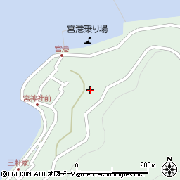 兵庫県姫路市家島町宮858周辺の地図