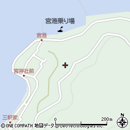兵庫県姫路市家島町宮848周辺の地図