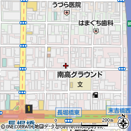 大阪府鞄卸商業組合周辺の地図