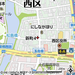 はやし時計店周辺の地図