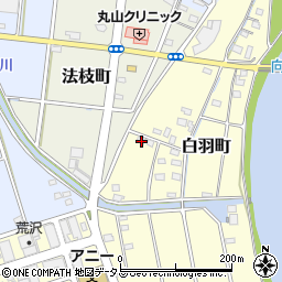 静岡県浜松市中央区白羽町1471周辺の地図
