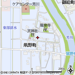 静岡県浜松市中央区鼡野町87周辺の地図