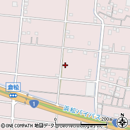 静岡県浜松市中央区倉松町1326周辺の地図