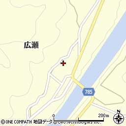 奈良県山辺郡山添村広瀬293周辺の地図