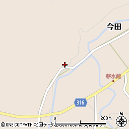 広島県山県郡北広島町今田1851周辺の地図