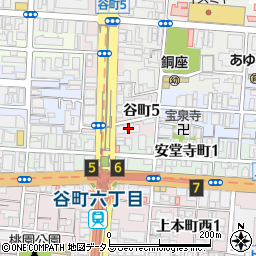 大阪府大阪市中央区谷町5丁目4-1周辺の地図