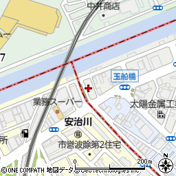 大阪油掃産業株式会社周辺の地図