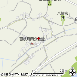岡山県岡山市東区百枝月826周辺の地図