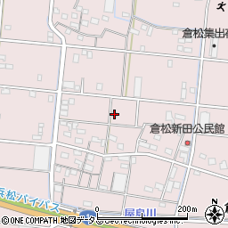 静岡県浜松市中央区倉松町1133周辺の地図