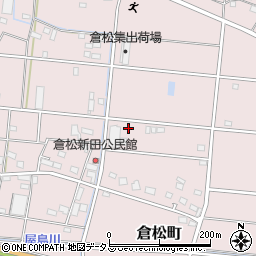 静岡県浜松市中央区倉松町930周辺の地図