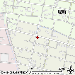 静岡県浜松市中央区米津町2136周辺の地図