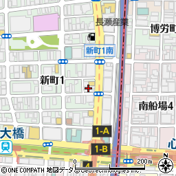 チャイナルーム華 新町店周辺の地図