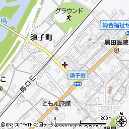 島根県益田市須子町8周辺の地図