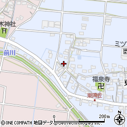静岡県袋井市東同笠246周辺の地図