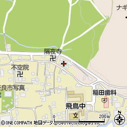 黒住教奈良教会所周辺の地図
