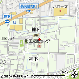 岡山県岡山市中区神下524周辺の地図