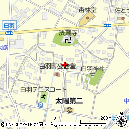 静岡県浜松市中央区白羽町1254周辺の地図