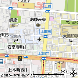ジェネーゼ大阪城南周辺の地図
