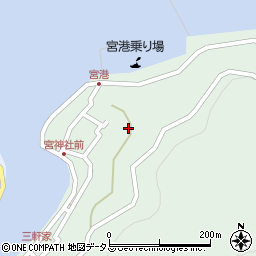 兵庫県姫路市家島町宮875周辺の地図