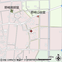 静岡県磐田市川袋1133-1周辺の地図