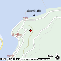 兵庫県姫路市家島町宮872周辺の地図
