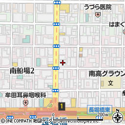 株式会社アクセア　堺筋長堀橋店周辺の地図