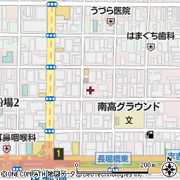 赤城乳業株式会社大阪支店周辺の地図
