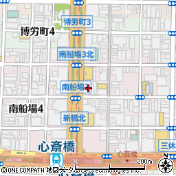 三井住友銀行南船場三丁目 ＡＴＭ周辺の地図