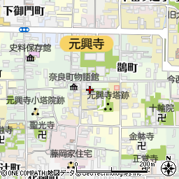 奈良県奈良市芝新屋町3周辺の地図