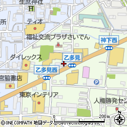 岡山県岡山市中区神下136周辺の地図