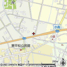 静岡県磐田市海老島38-3周辺の地図