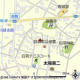 静岡県浜松市中央区白羽町1283周辺の地図