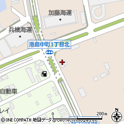 株式会社神陸コンテナ輸送周辺の地図