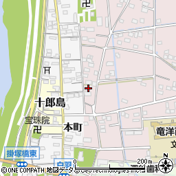 静岡県磐田市川袋1770-1周辺の地図